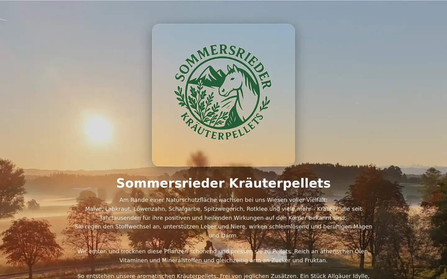 Screenshot of kraeuterpellets.de