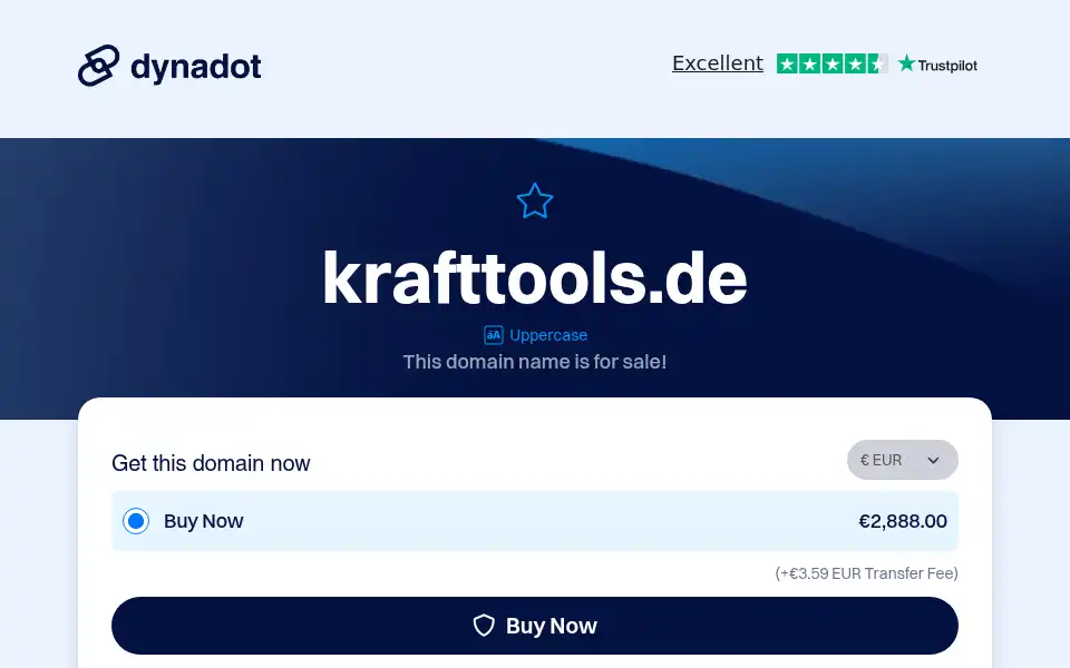 Screenshot of krafttools.de