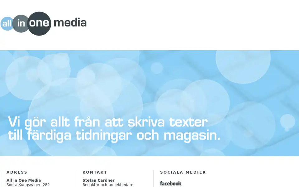Screenshot of kraftviken.se
