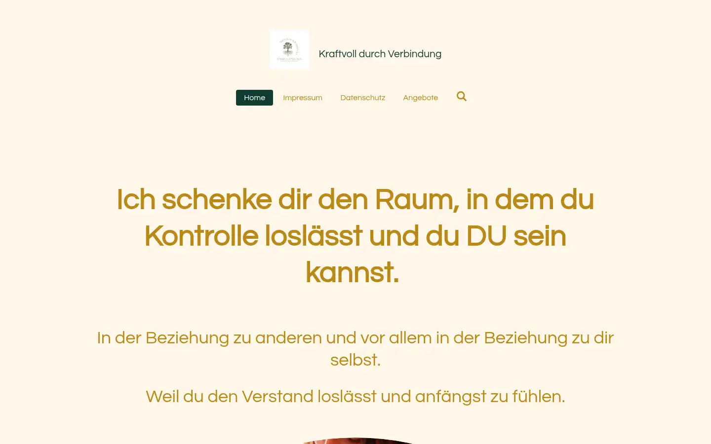 Screenshot of kraftvolldurchverbindung.com