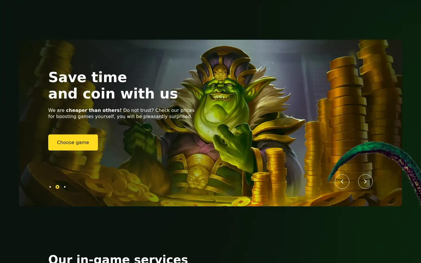 Screenshot of krakenboost.com