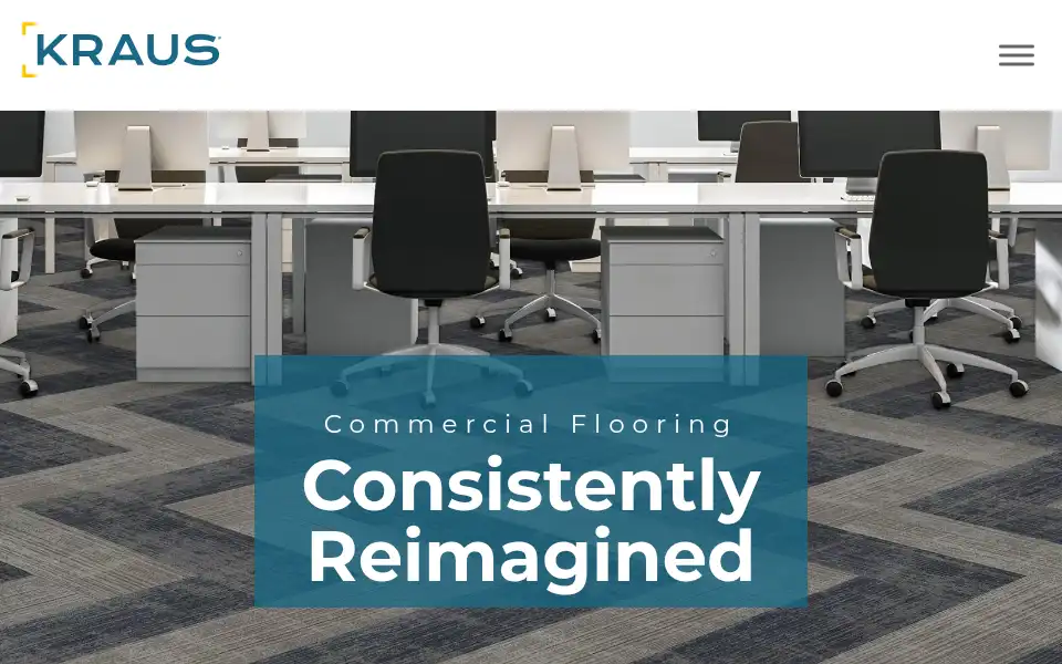 Screenshot of krausflooring.com