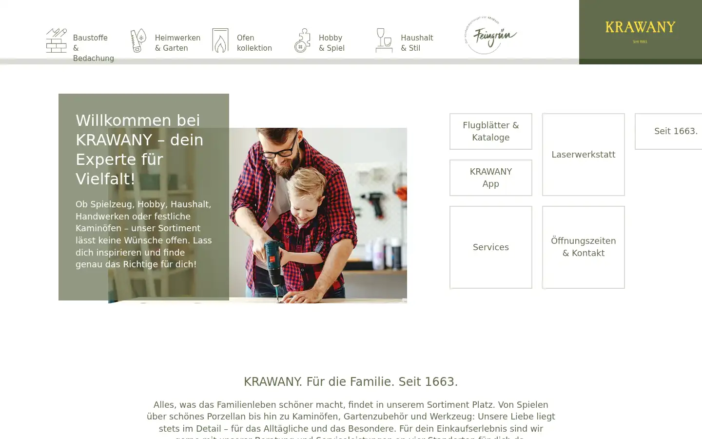 Screenshot of krawany.com