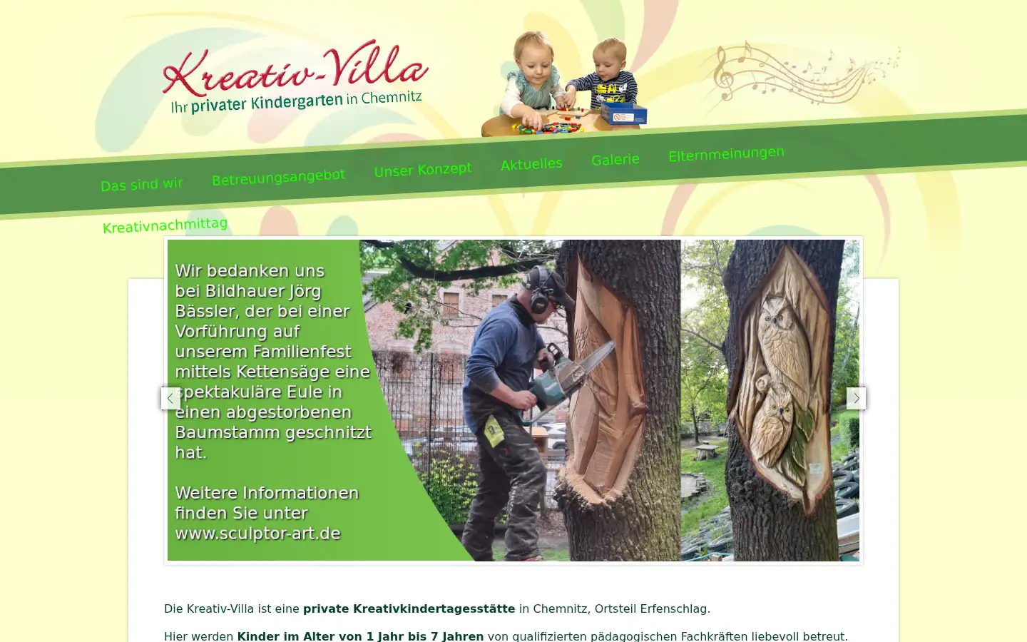 Screenshot of kreativ-villa.de