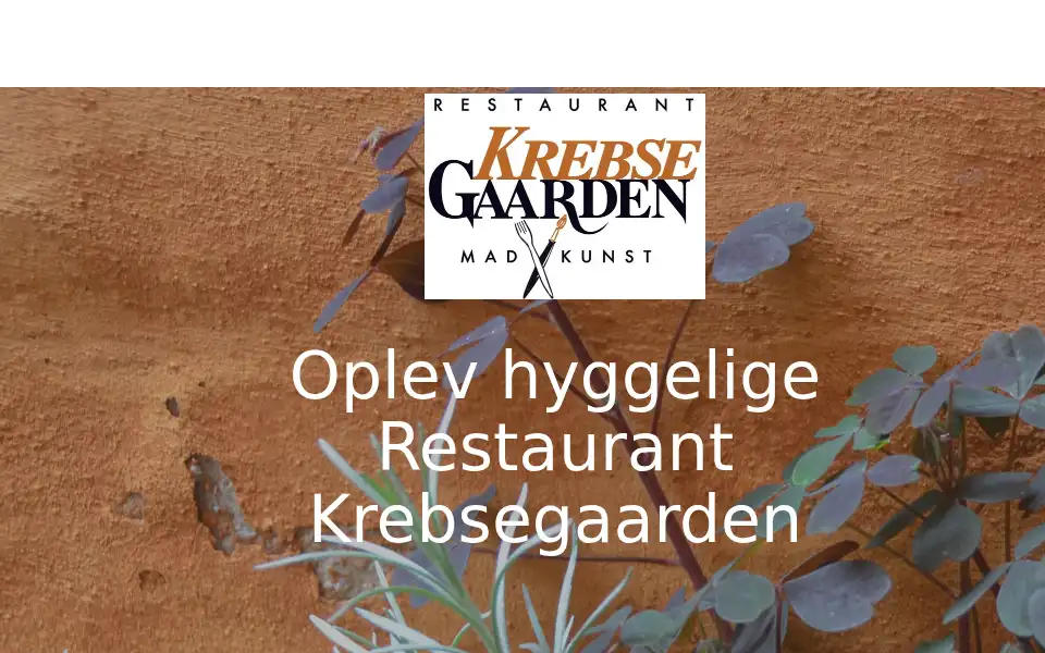 Screenshot of krebsegaarden.dk
