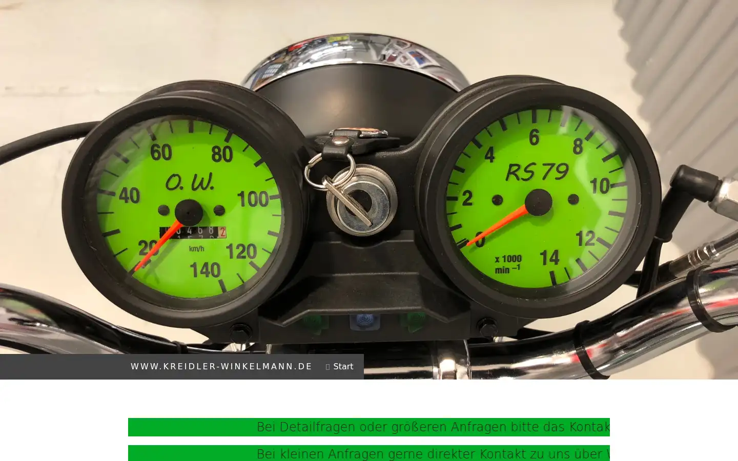 Screenshot of kreidler-winkelmann.de