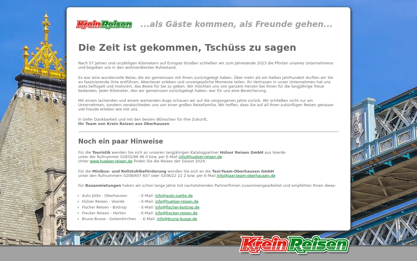 Screenshot of krein.de