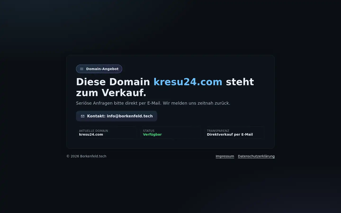 Screenshot of kresu24.com