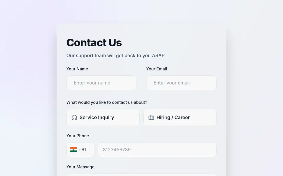 Screenshot of kriraai.com