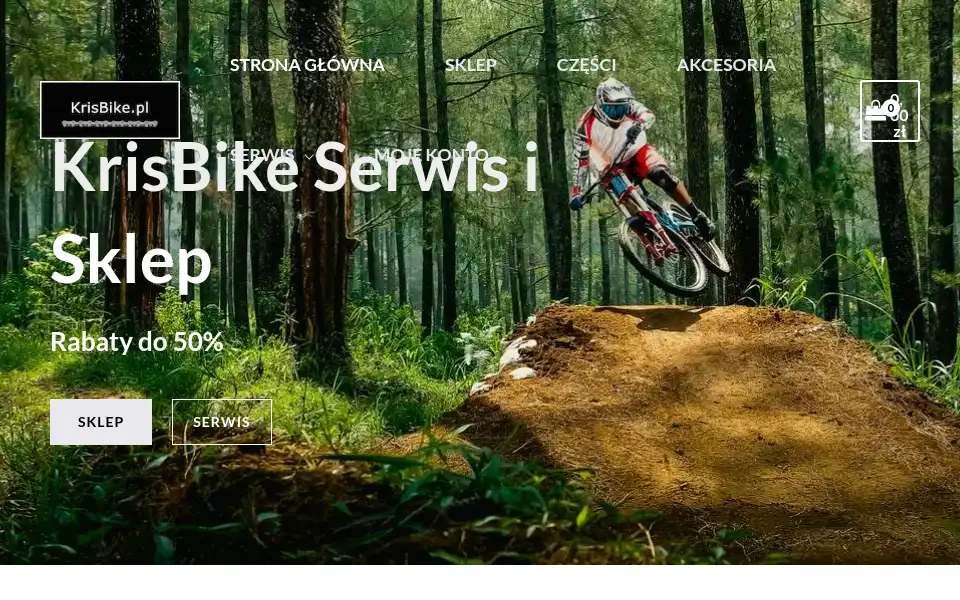 Screenshot of krisbike.pl