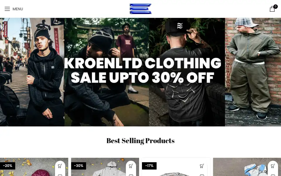 Screenshot of kroen.org.uk