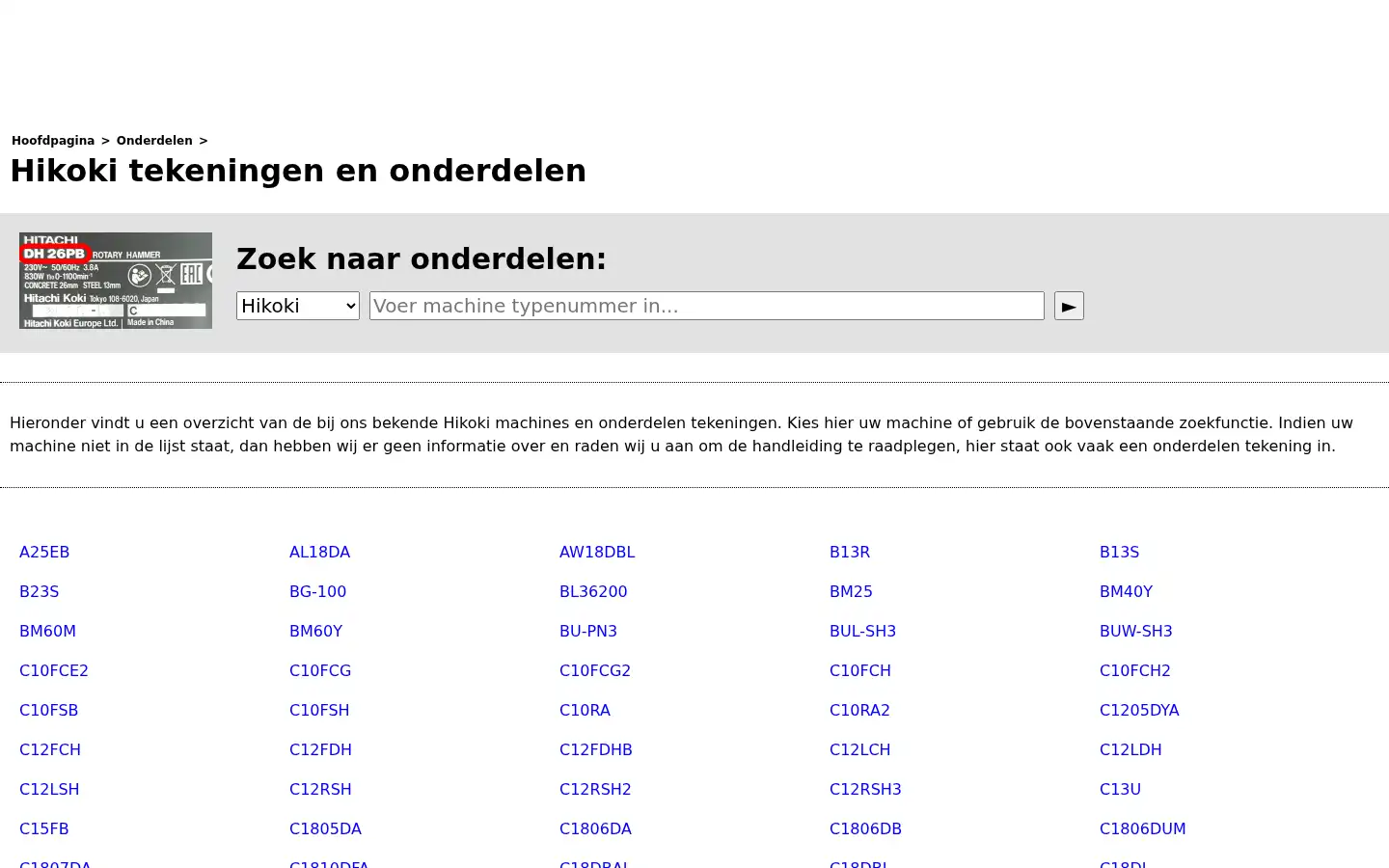 Screenshot of kruis.nl