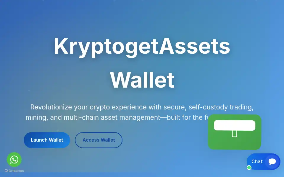 Screenshot of kryptogetassets.com