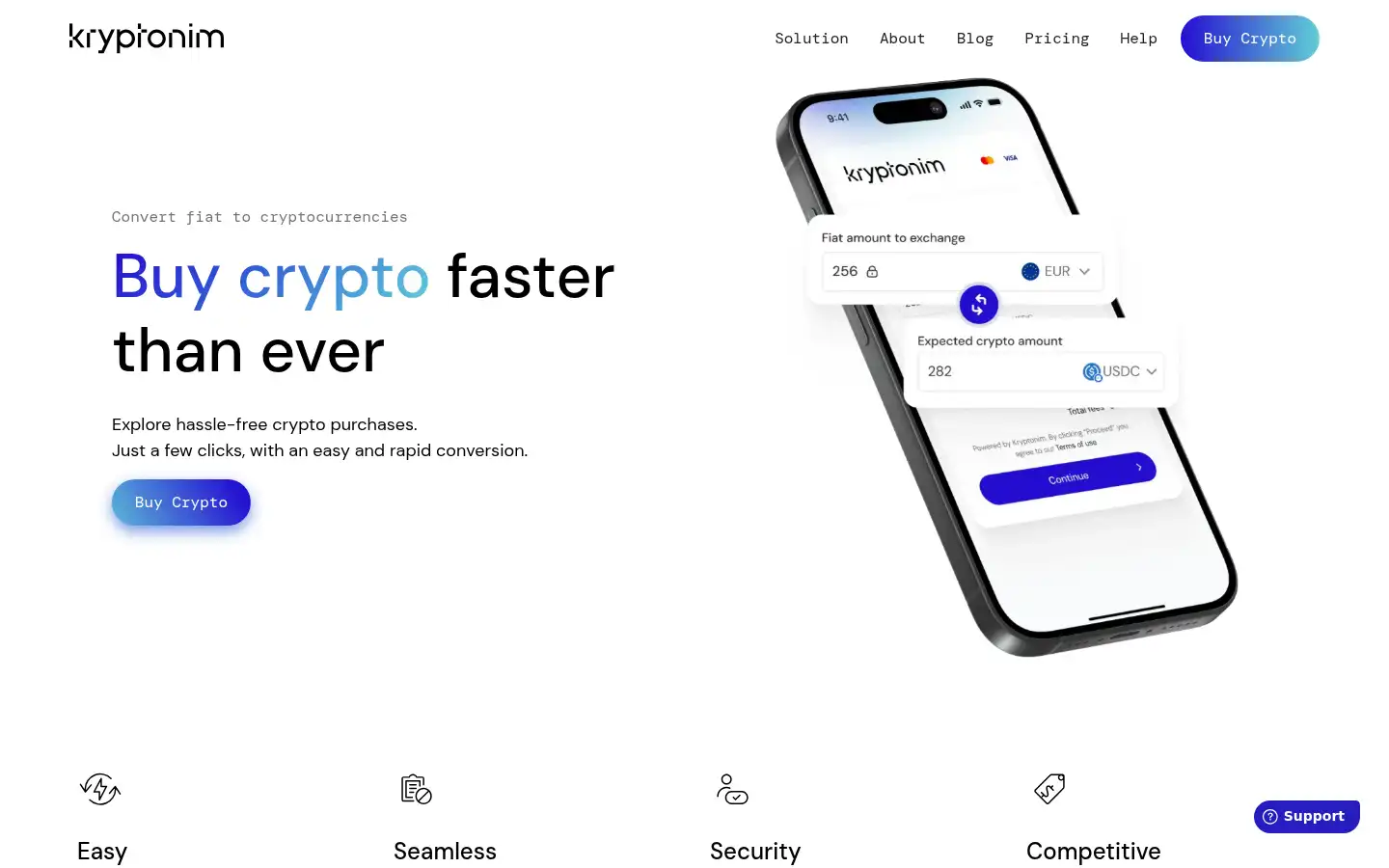 Screenshot of kryptonim.com