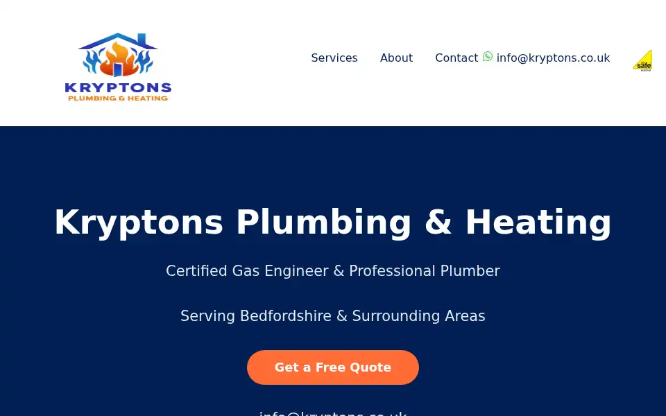 Screenshot of kryptons.co.uk