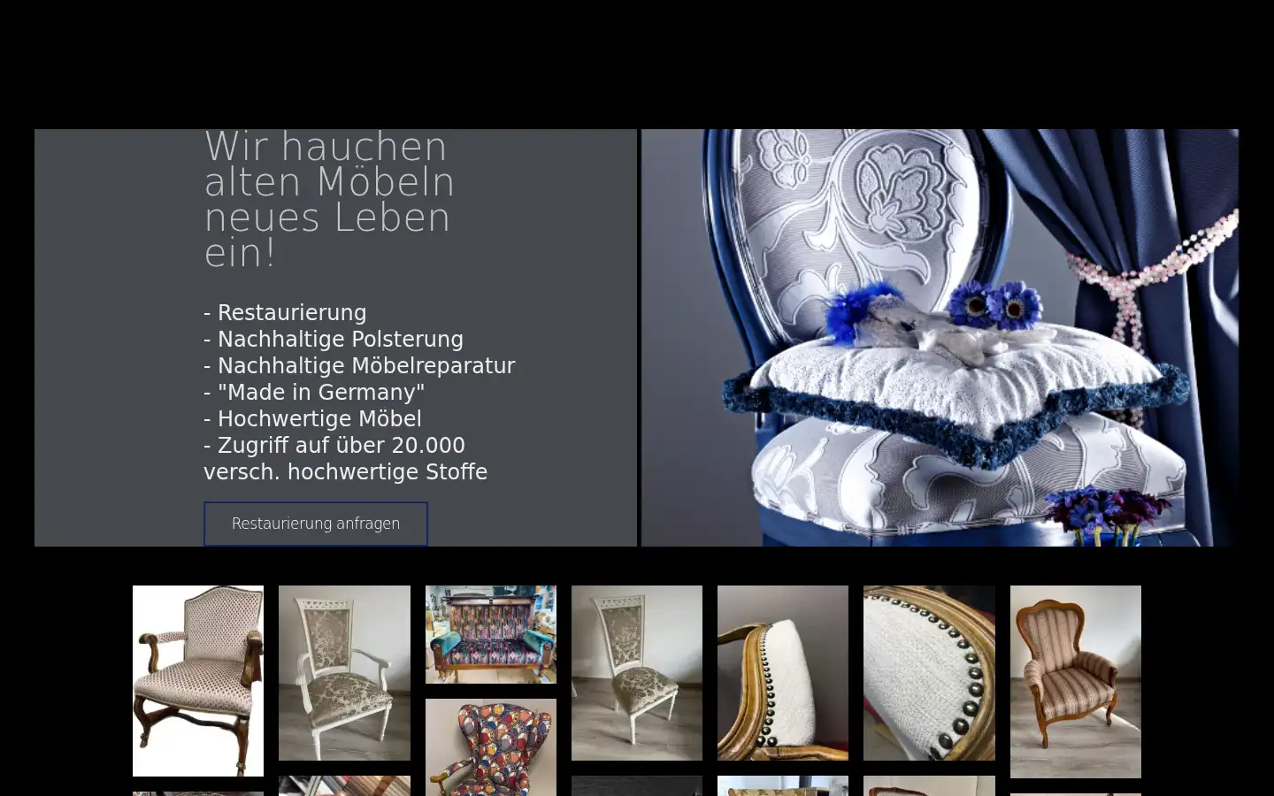 Screenshot of ks-design-polstertechnik.de