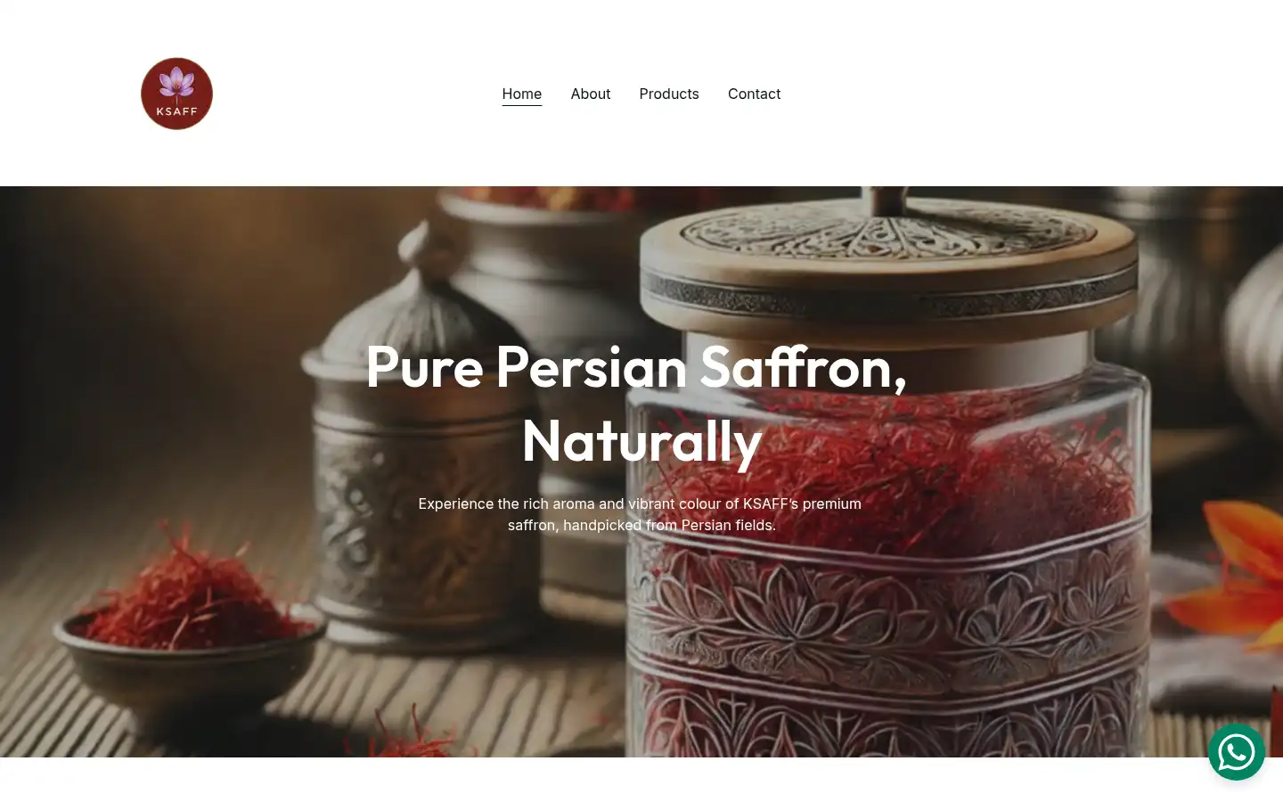 Screenshot of ksaff.co.uk