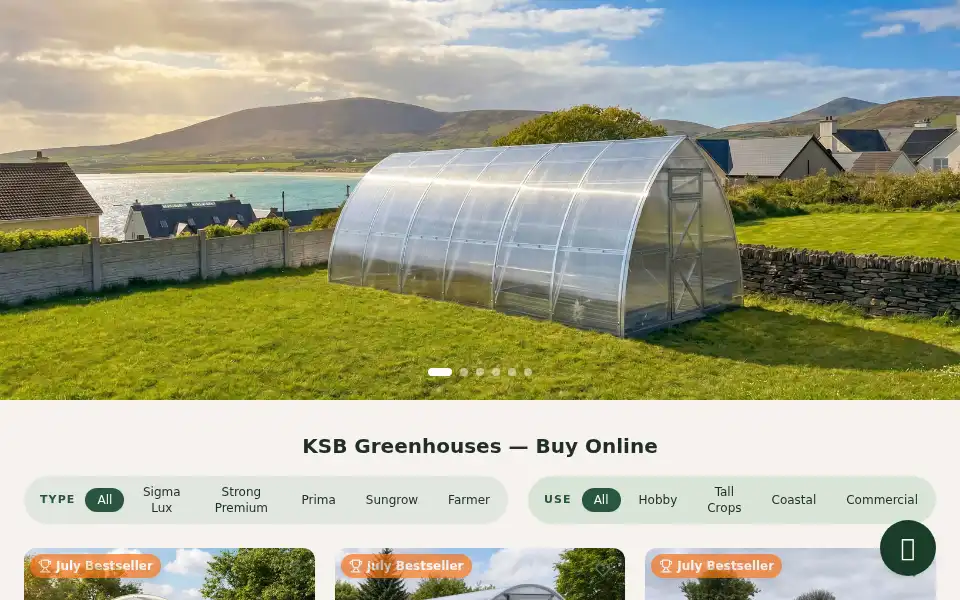 Screenshot of ksbgarden.com