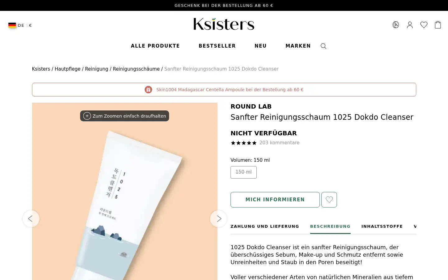 Screenshot of ksisters.de