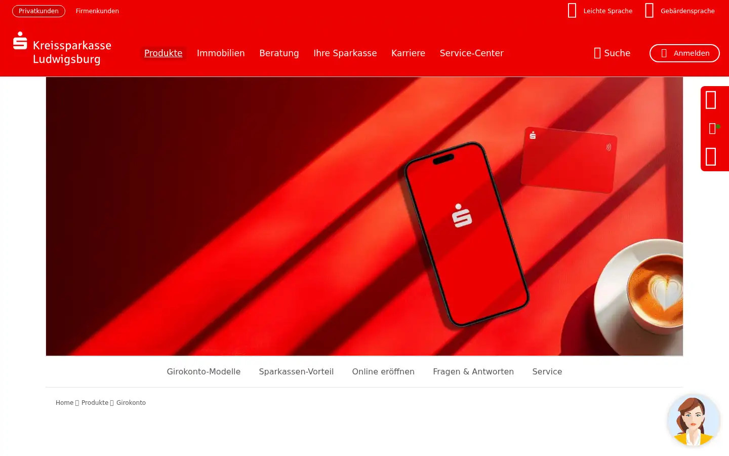 Screenshot of ksklb.de