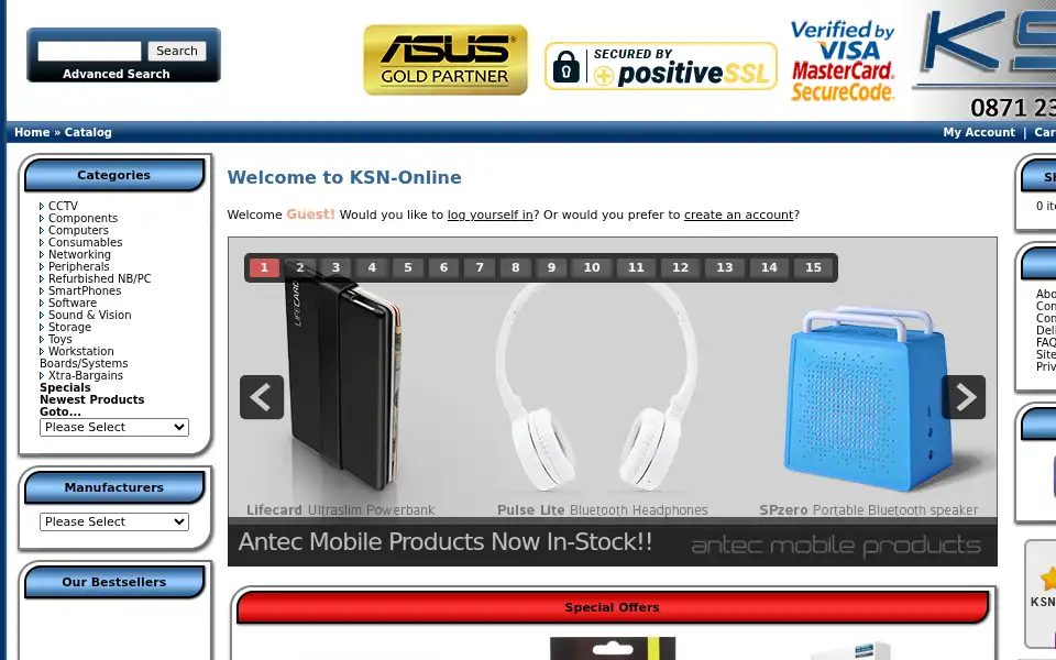 Screenshot of ksn-online.co.uk