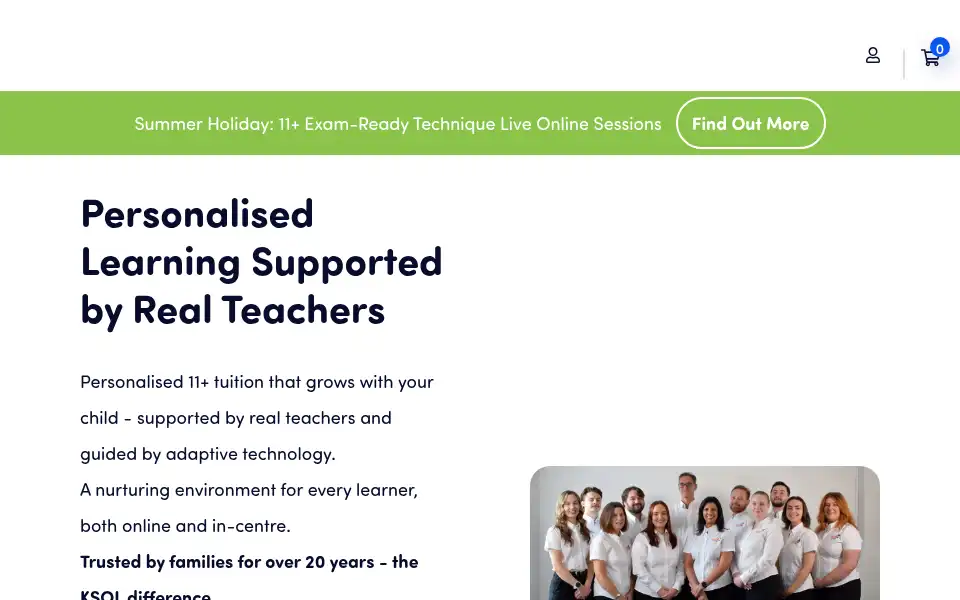 Screenshot of ksol.co.uk