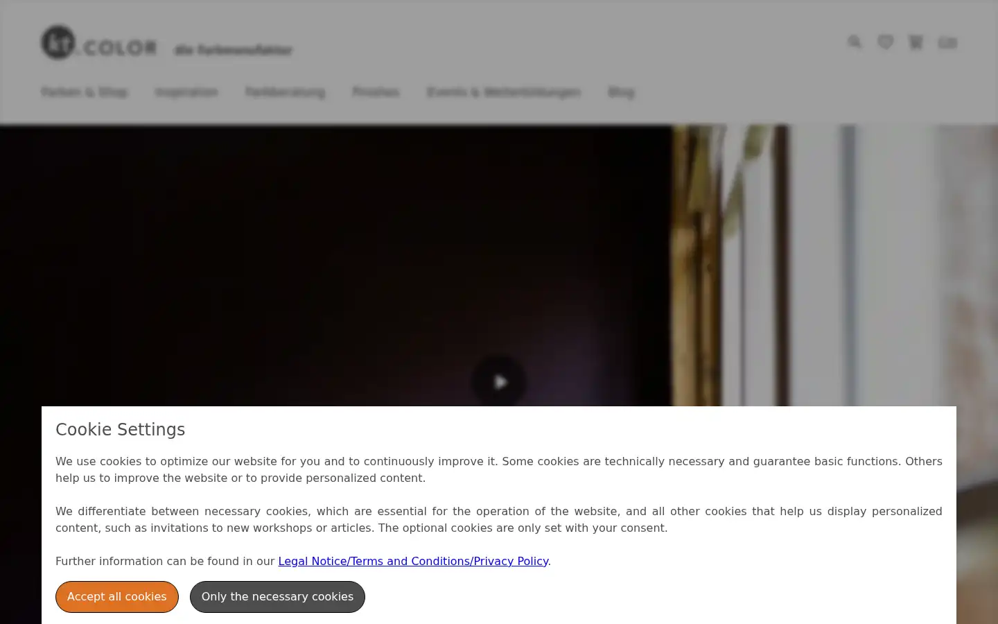 Screenshot of ktcolor.ch