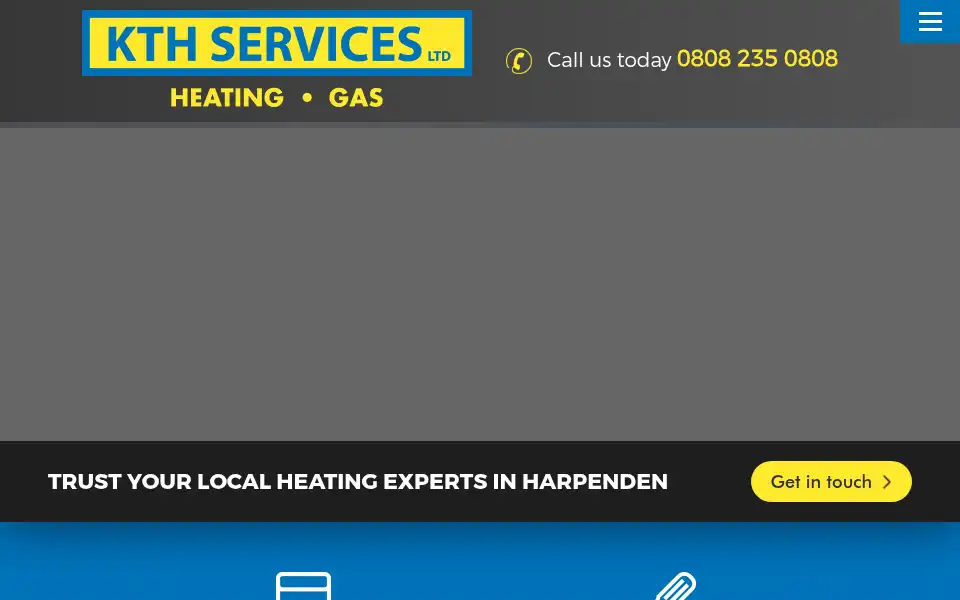 Screenshot of kthservices.co.uk