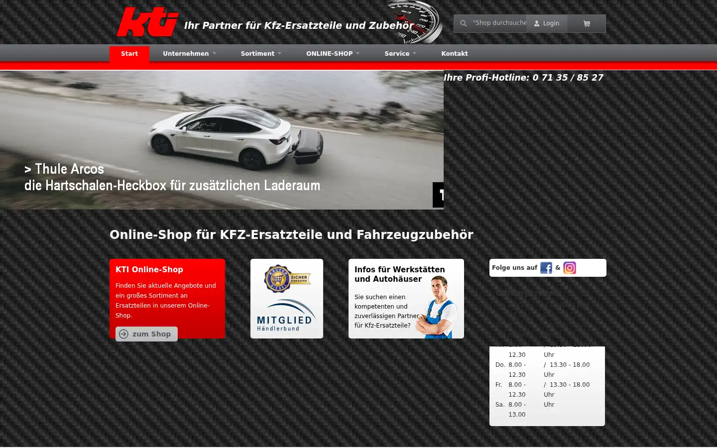 Screenshot of kti-brackenheim.de