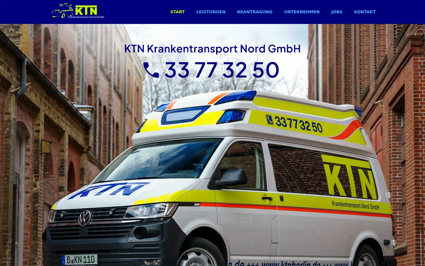 Screenshot of ktnberlin.de
