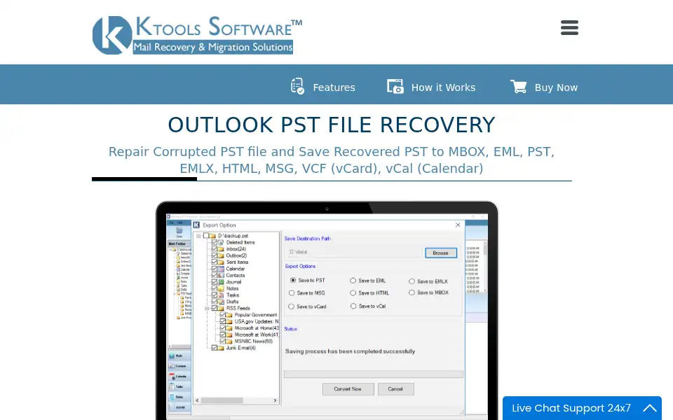 Screenshot of ktoolssoftware.com