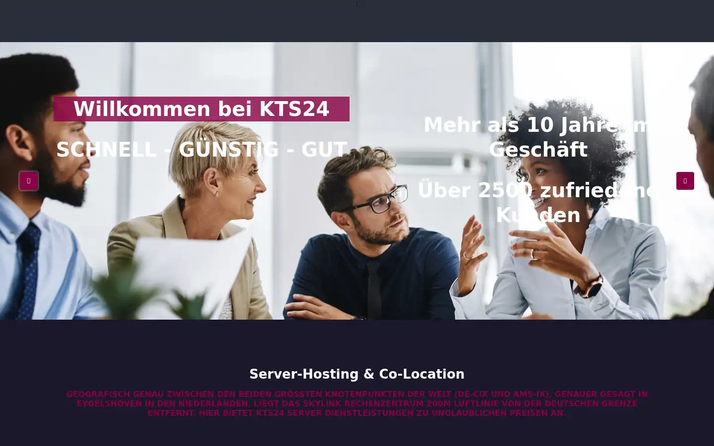 Screenshot of kts24.com