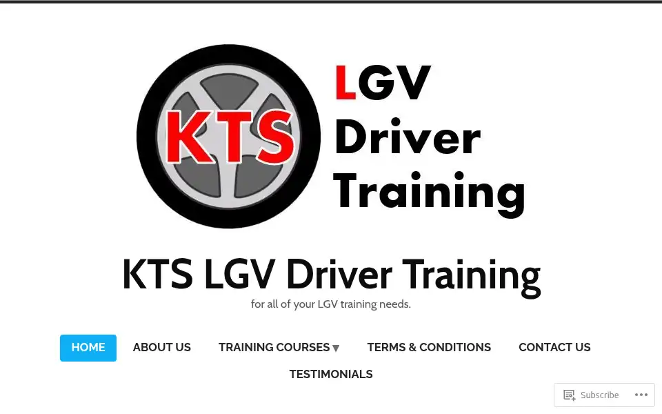 Screenshot of ktslgvdrivertraining.com