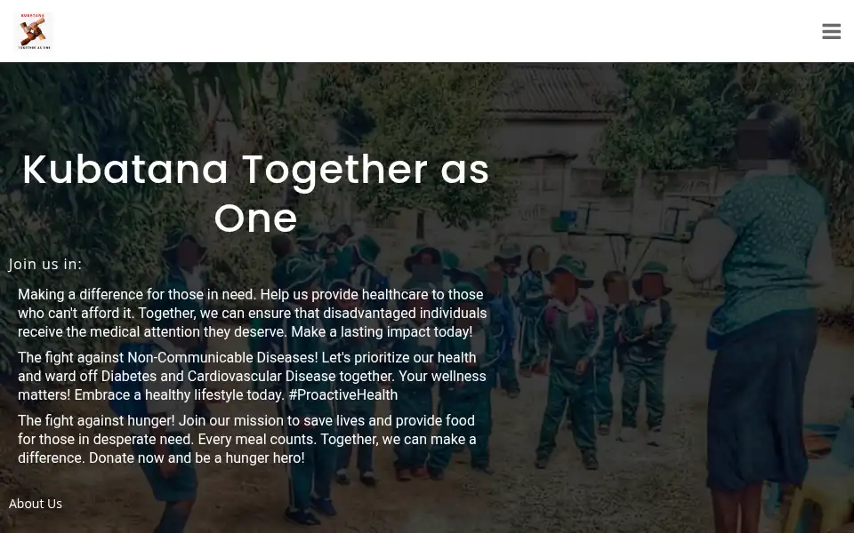 Screenshot of kubatanatao.com
