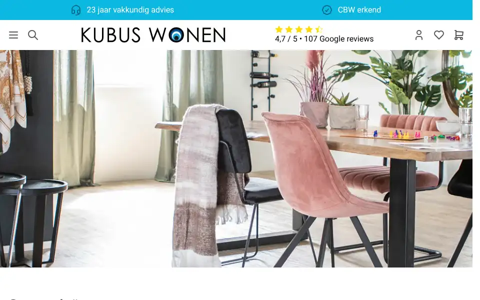 Screenshot of kubuswonen.nl