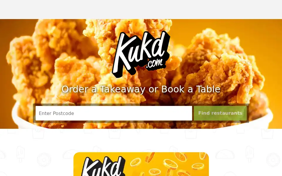Screenshot of kukd.com