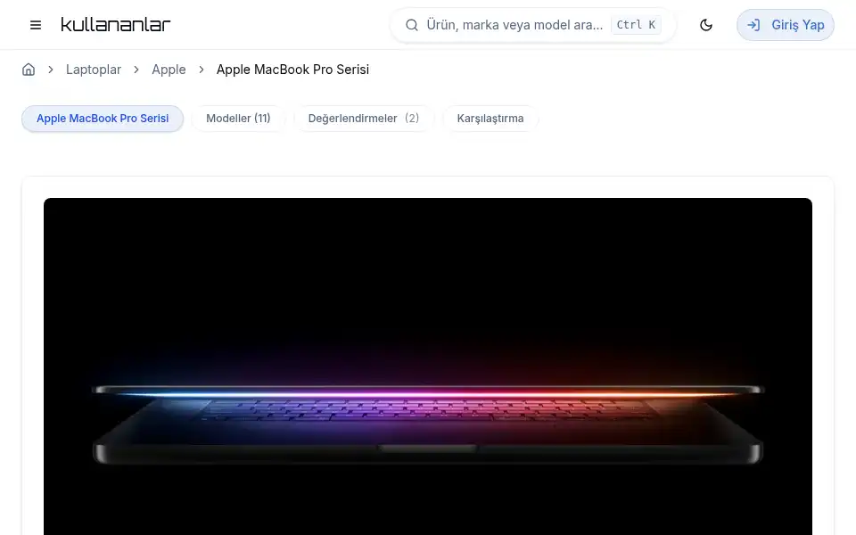 Screenshot of kullananlar.com