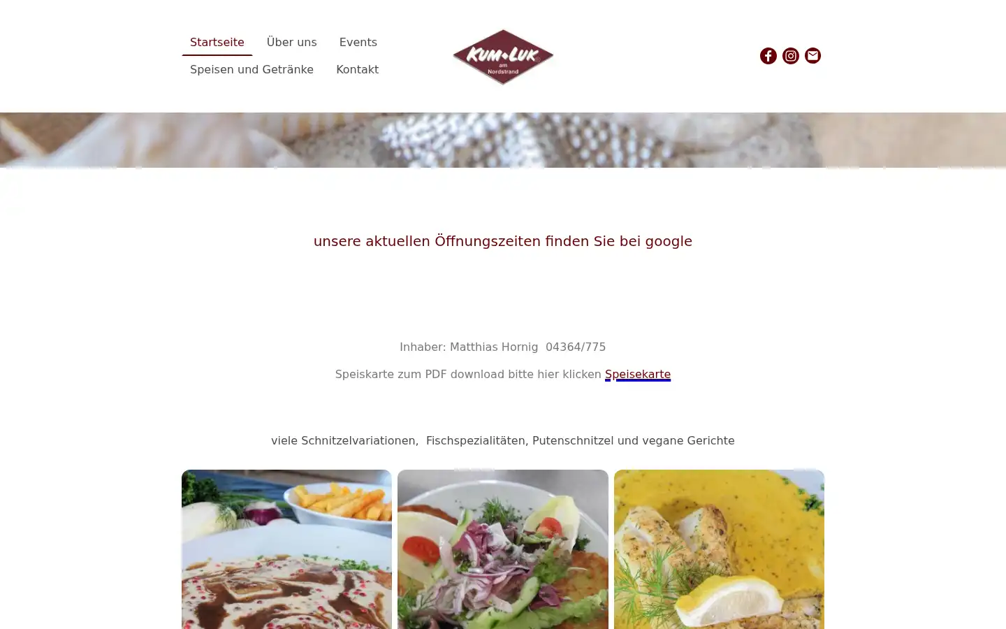 Screenshot of kum-luk.de
