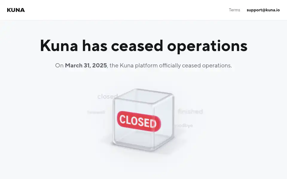 Screenshot of kuna.io