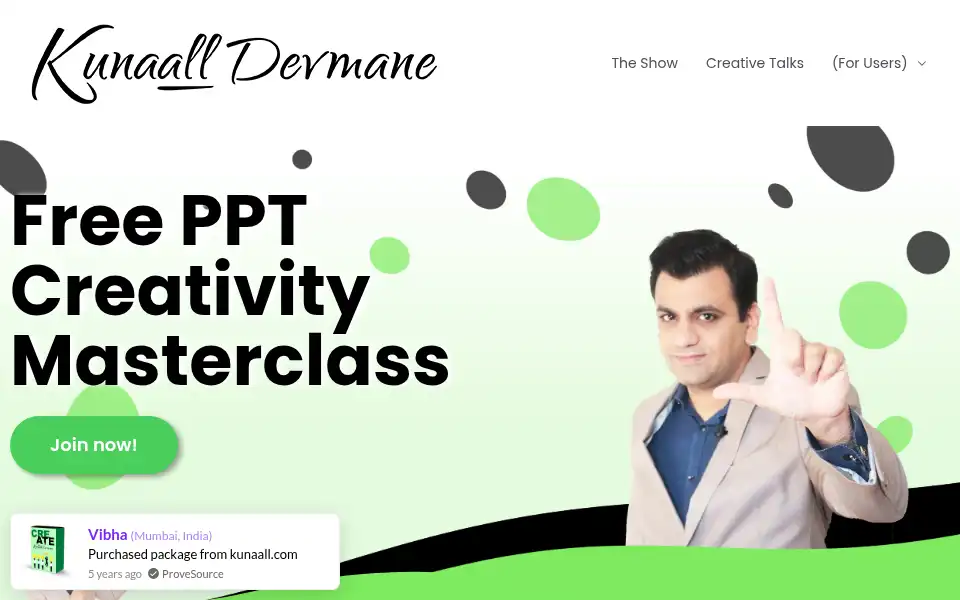 Screenshot of kunaall.com