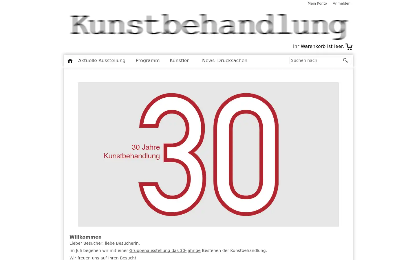 Screenshot of kunstbehandlung.com