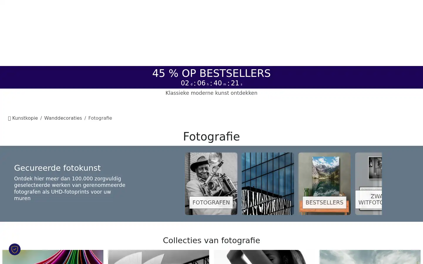 Screenshot of kunstkopie.nl