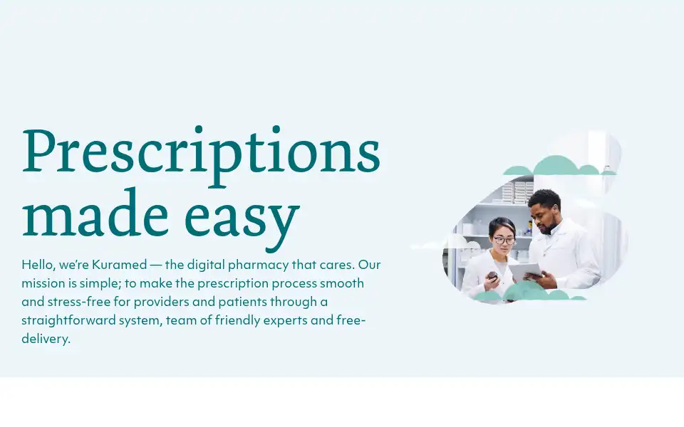 Screenshot of kuramedpharmacy.co.uk