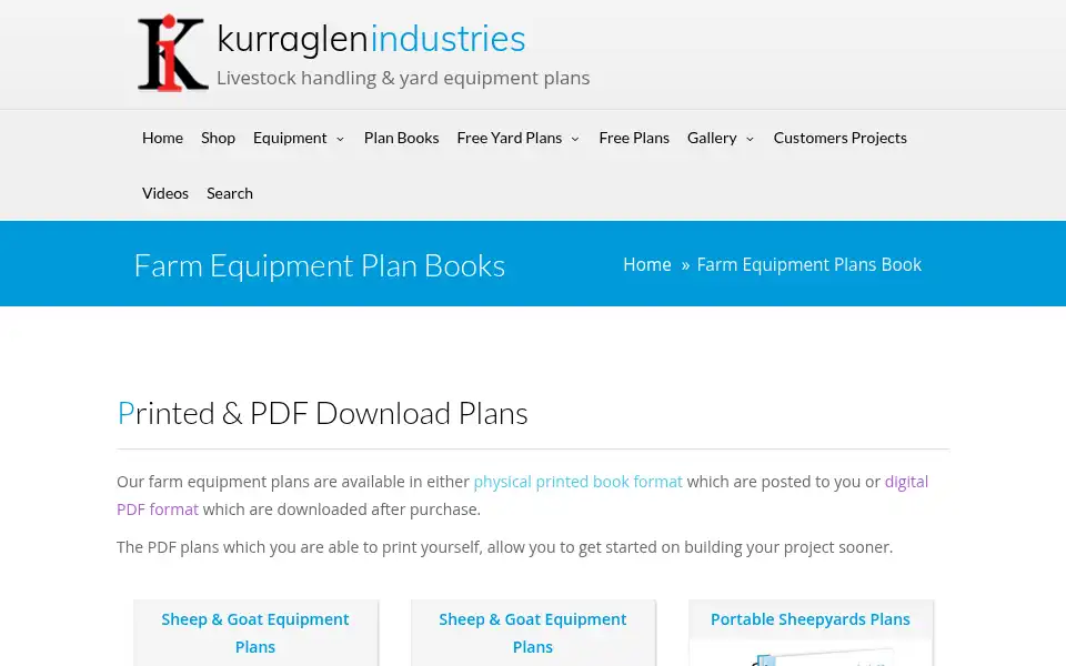 Screenshot of kurraglenindustries.com.au