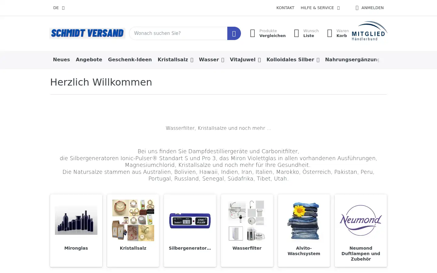 Screenshot of kurt-schmidt.eu