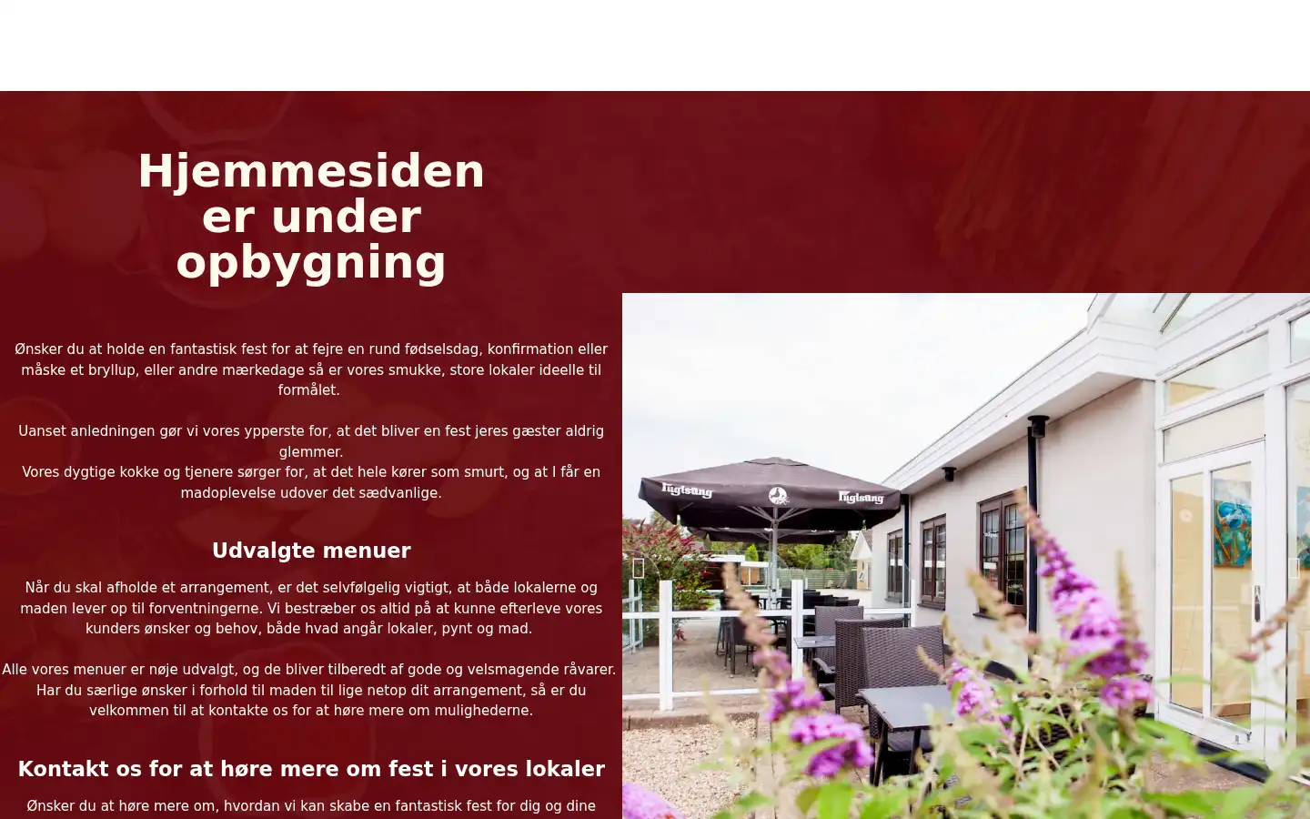 Screenshot of kvaers-kro.dk