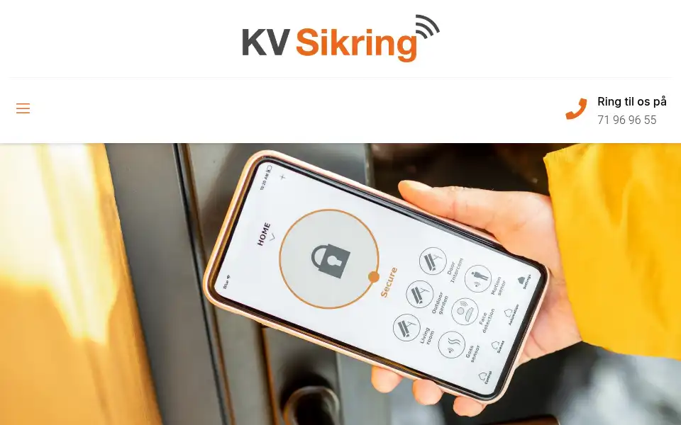 Screenshot of kvsikring.dk