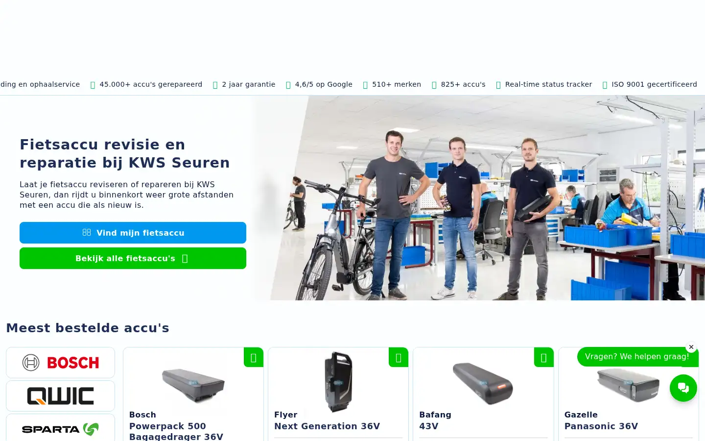 Screenshot of kwsseuren.nl