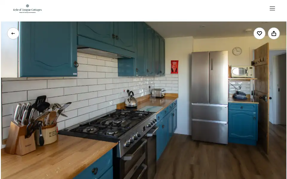 Screenshot of kyleoftonguecottages.com
