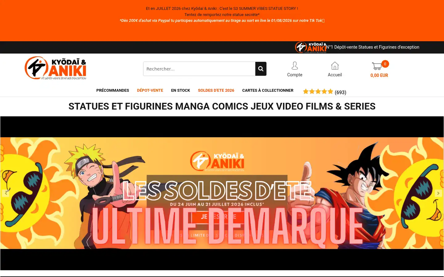 Screenshot of kyodai-et-aniki.com